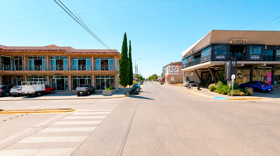 Zona de Santa Bárbara, en Arandas