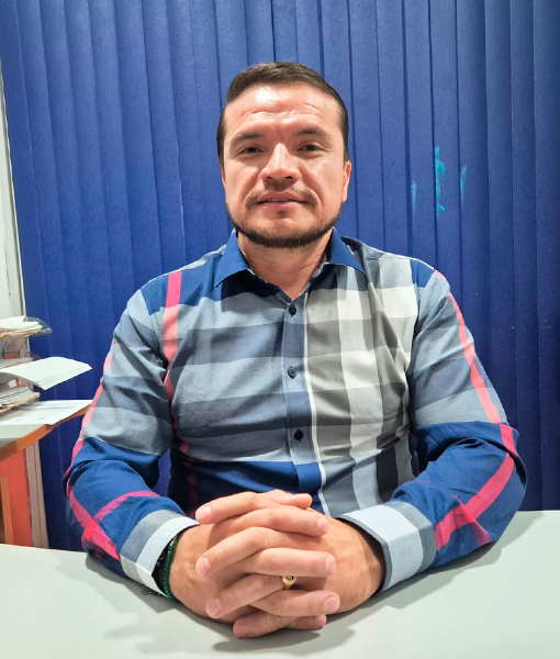 Martín Jiménez García, presidente del Partido Verde Ecologista de México (PVEM) en Arandas